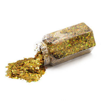 Eco friendly makeup glitter powder shape glitter for nai decoration